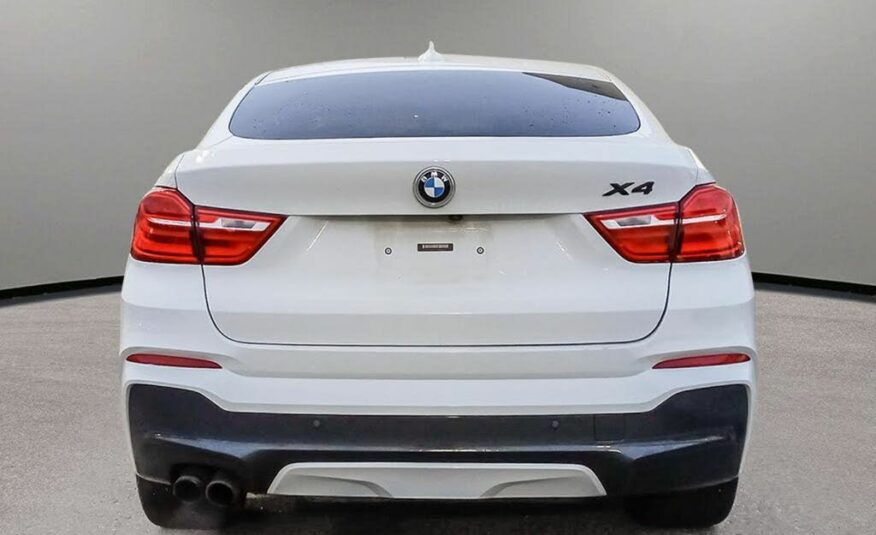 2016 BMW X4 xDRIVE28i AWD