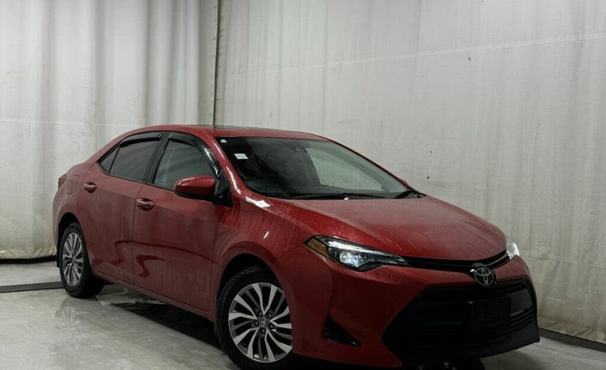 2018 TOYOTA COROLLA XLE