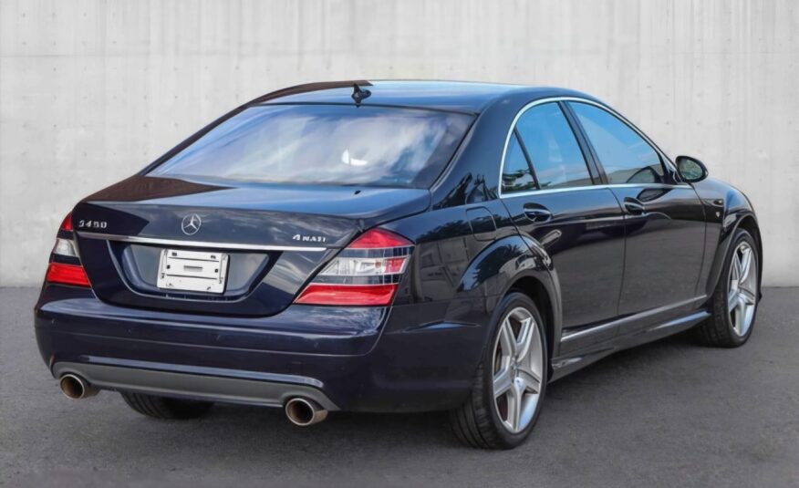 2009 MERCEDES BENZ S CLASS 450