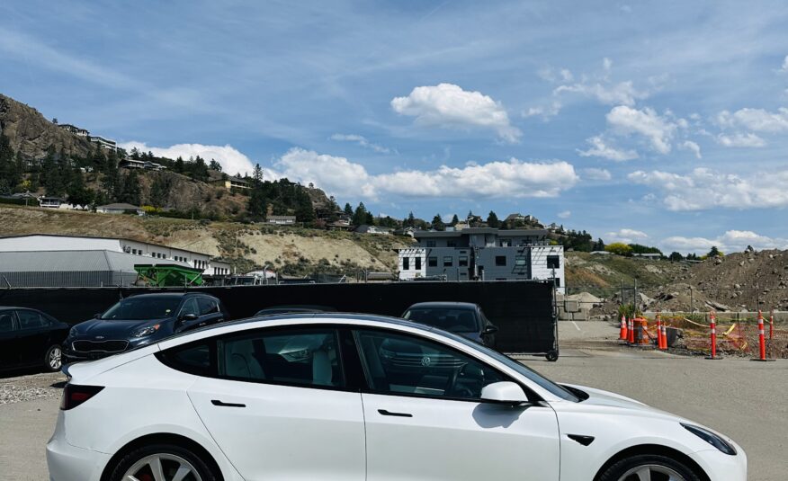 2021 TESLA MODEL 3 DUAL MOTORS PERFORMANCE PKG