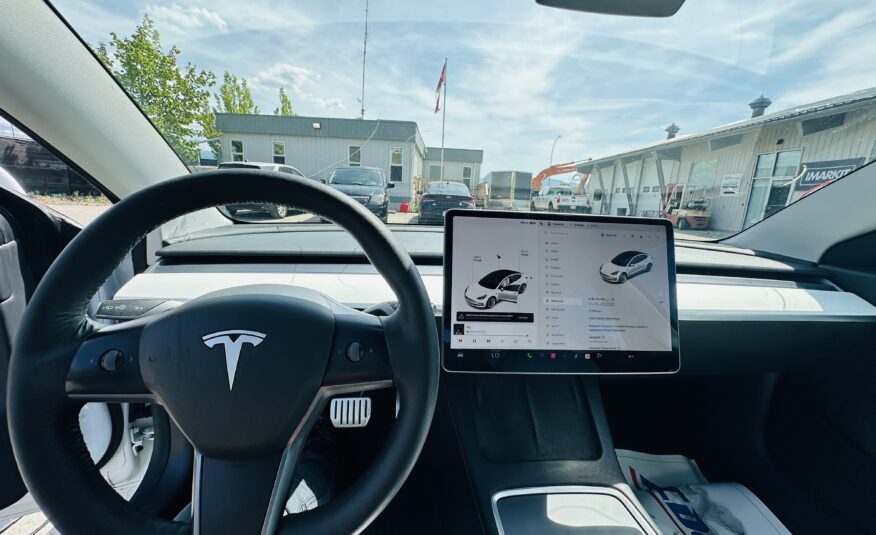 2021 TESLA MODEL 3 DUAL MOTORS PERFORMANCE PKG